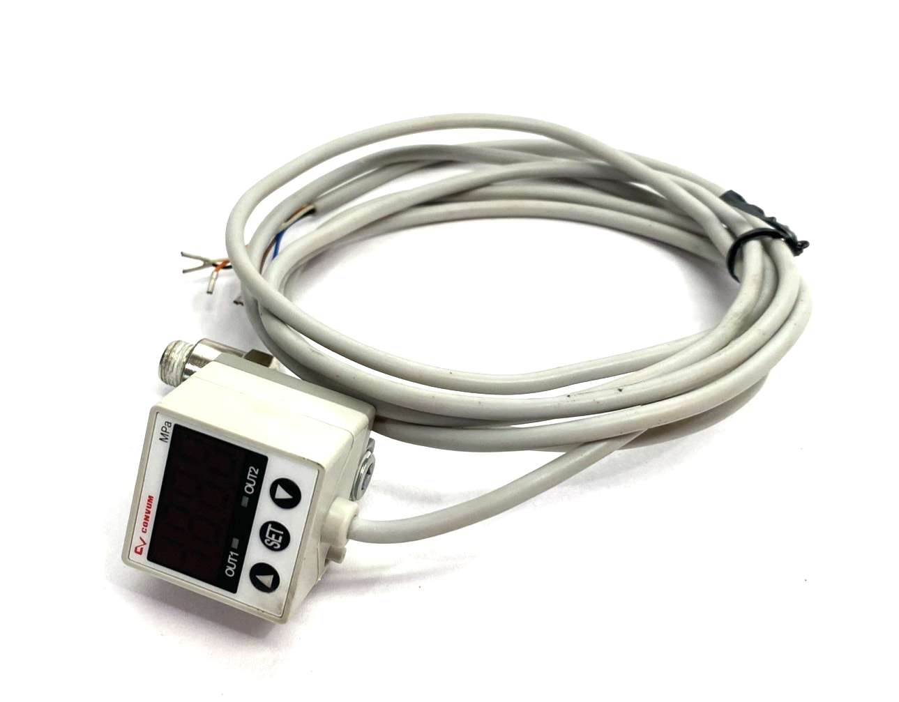 Parker Convum MPS-P33G-PGAT 1-Color Panel Mount Pressure Sensor 0-145psi 5-Wire - Maverick Industrial Sales