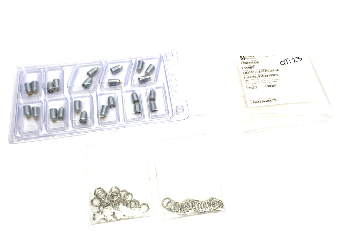 LEMO EGG.0B.304.CLL Push/Pull Socket/Receptacle, Front Panel Mount 23-PACK - Maverick Industrial Sales