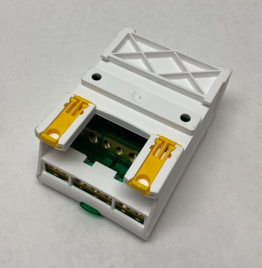LGY410028 | Schneider Electric Linergy DS Screw Distribution Block, 4-Pole 100A - New Other - Maverick Industrial Sales