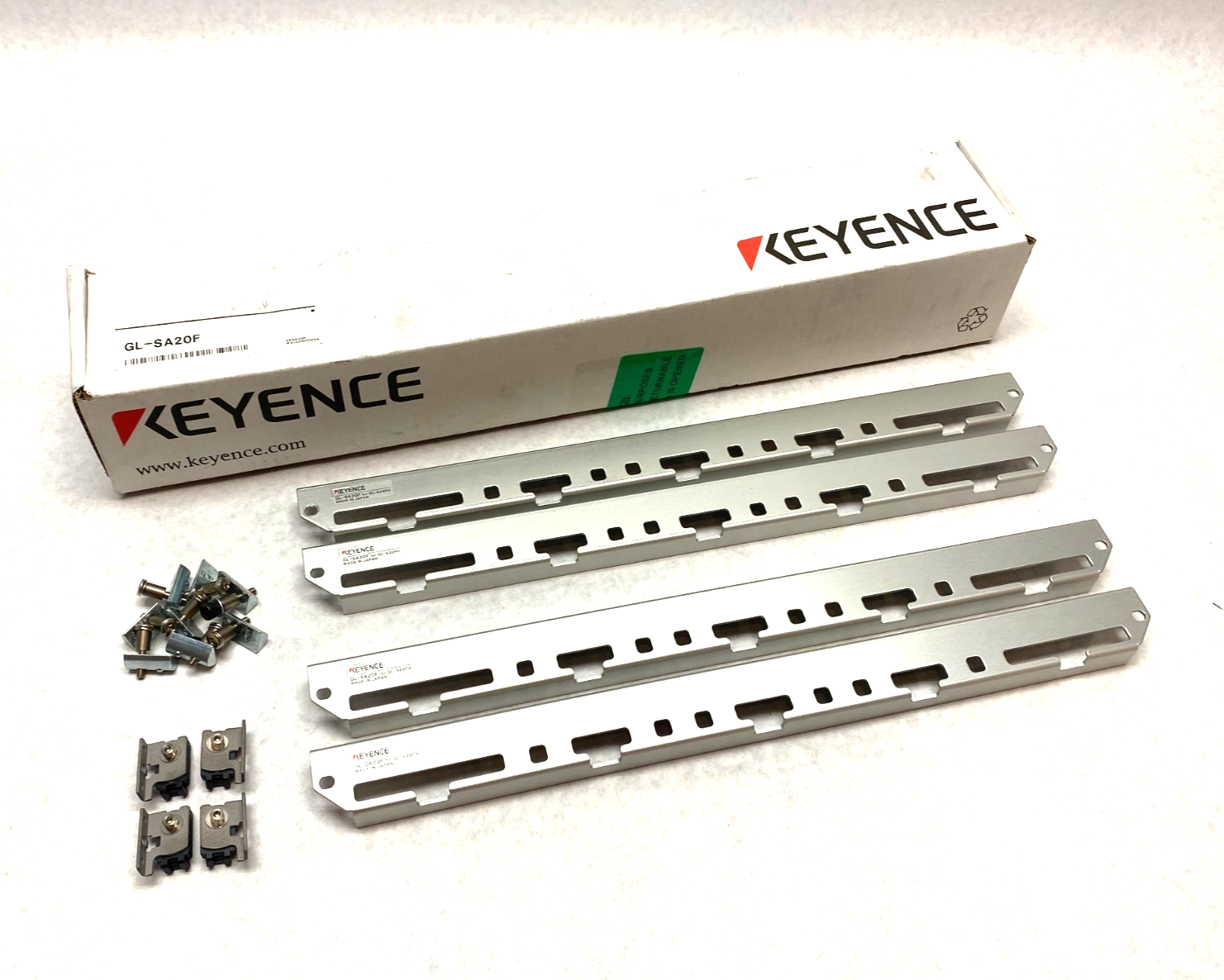 Keyence GL-SA20F Protection Cover for 20-Beam Axes Light Curtain(s) BOX OF 2 SET - Maverick Industrial Sales