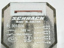 Schrack RL301024 Plug-In Relay 11-Pin 24V 10A 250V LOT OF 2 - Maverick Industrial Sales