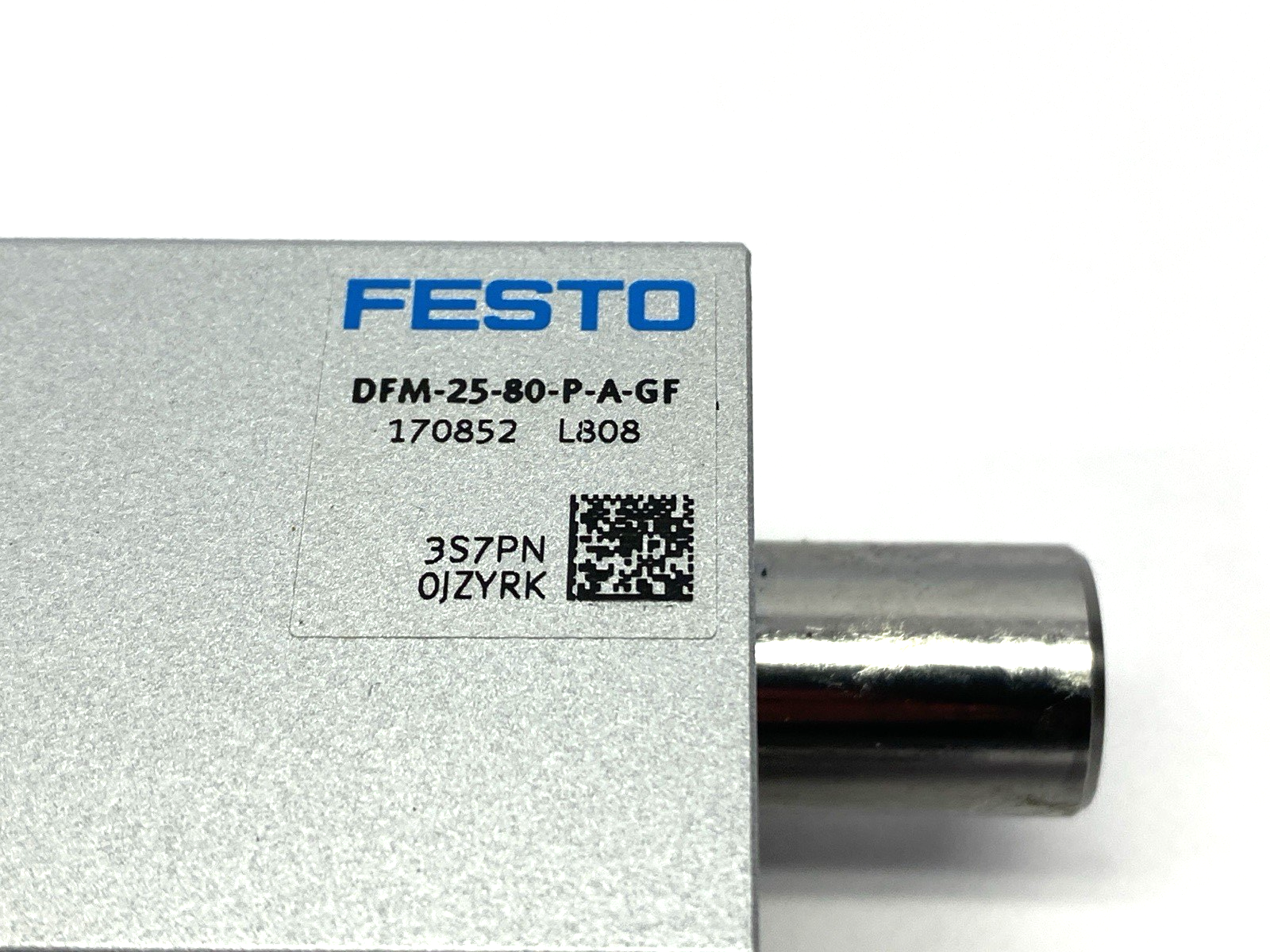 Festo DFM-25-80-B-P-A-GF Pneumatic Guided Drive Cylinder 80mm Stroke 170852 - Maverick Industrial Sales