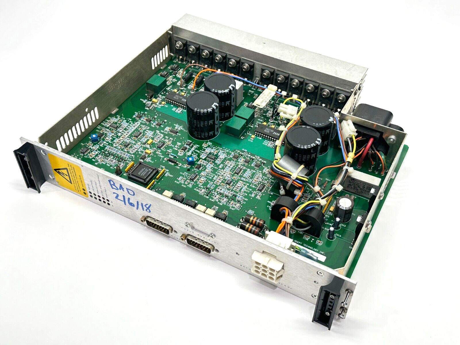 Adept Tech 10338-51000 Rev P8 Dual Amplifier Module B-Plus - For parts or not working - Maverick Industrial Sales