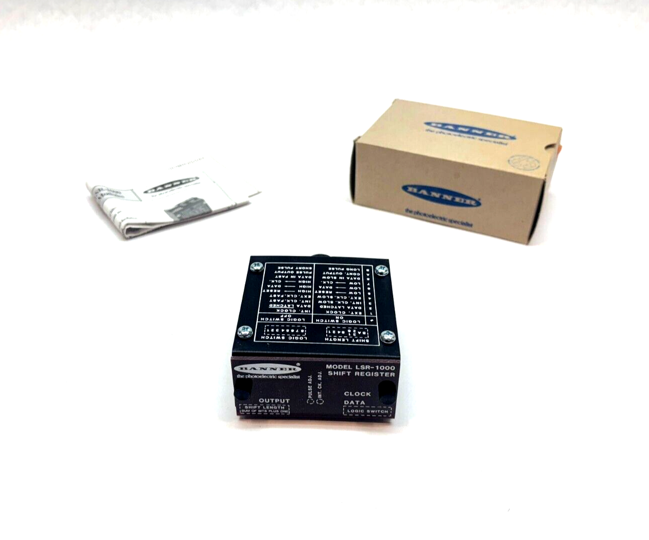 LSR-1000 | Banner Shift Register Module, 25750 - New – Open box - Maverick Industrial Sales