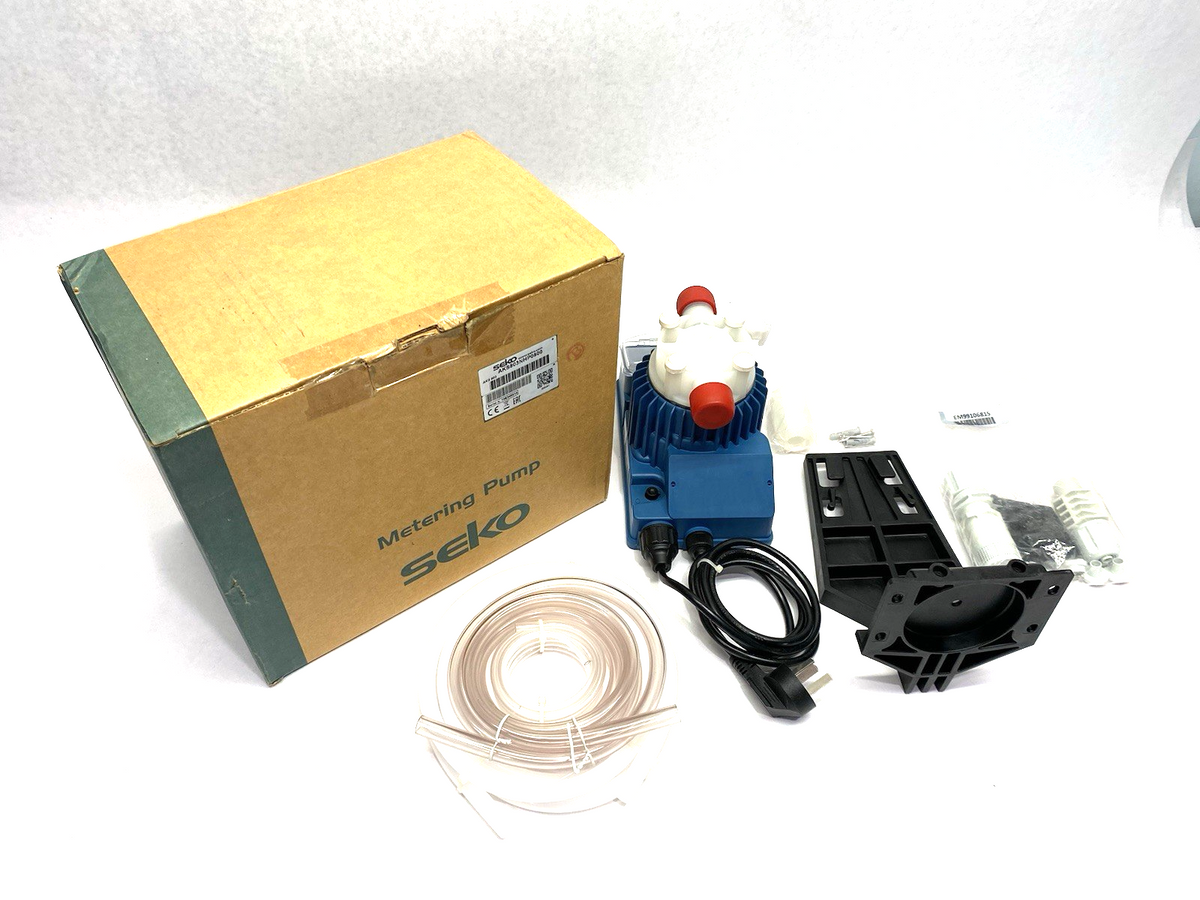 Seko AKS803NHP0800 Tekna Electromagnetic Metering Pump, Wall Mount, 0.4–110 l/hr - Maverick Industrial Sales