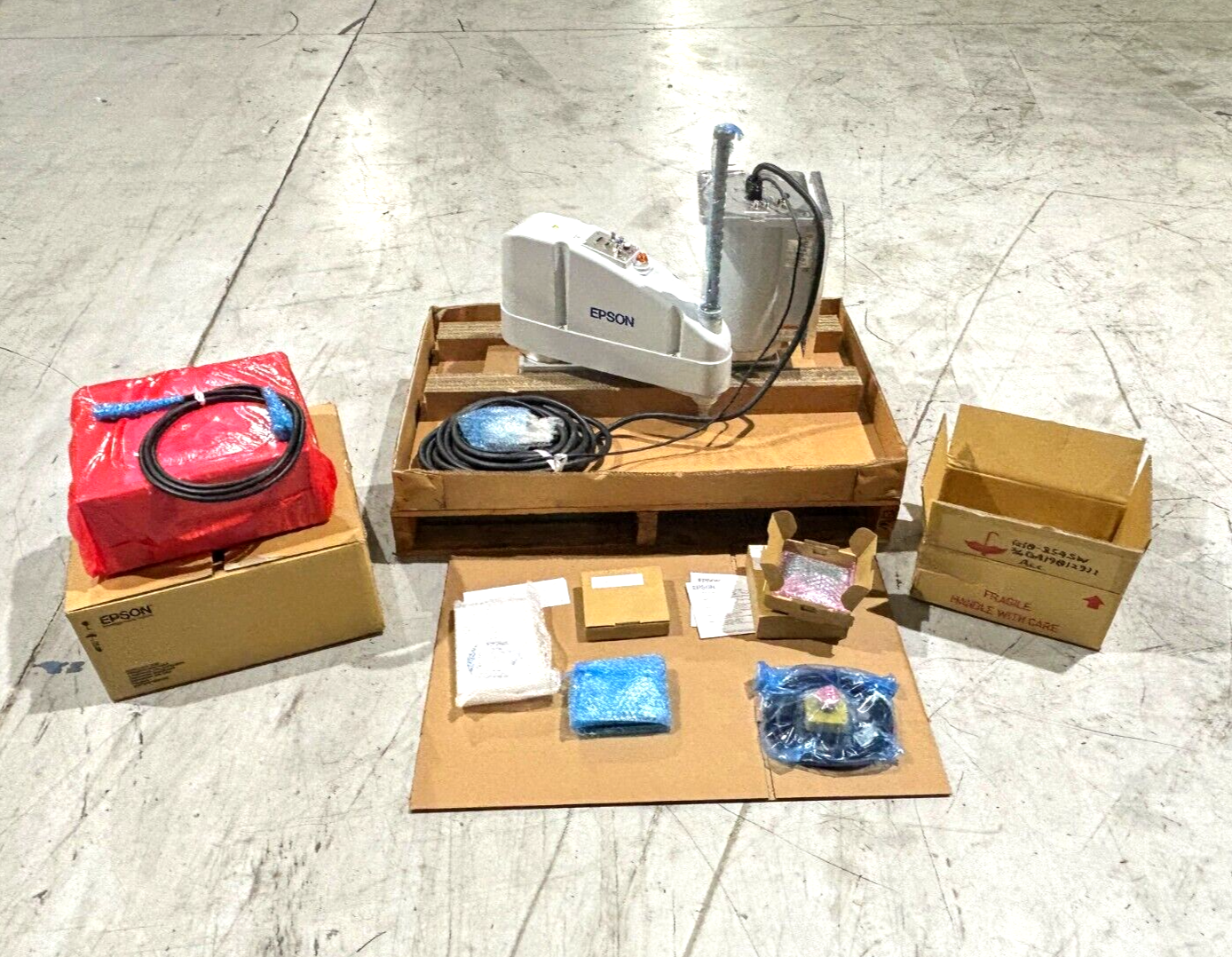 Seiko Epson G10-854SW Scara Robot System RC700-A Controller (New 2017) - Maverick Industrial Sales