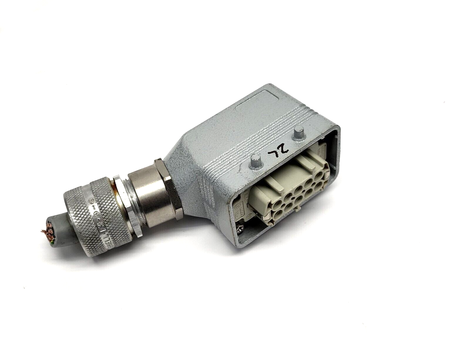 ILME IP65 Heavy Duty 10-Pole Female Connector VR2 - Used - Maverick Industrial Sales