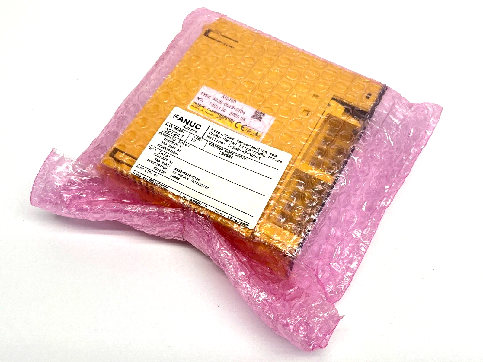 A03B-0819-C104 | Fanuc Input Module AID16D - New - Maverick Industrial Sales