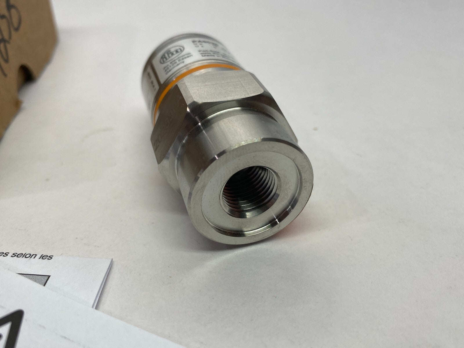 Ifm PA9028 Pressure Transmitter Ceramic Measuring Cell PA-,25BRBR14-B-DVG/US/V - New – Open box - Maverick Industrial Sales