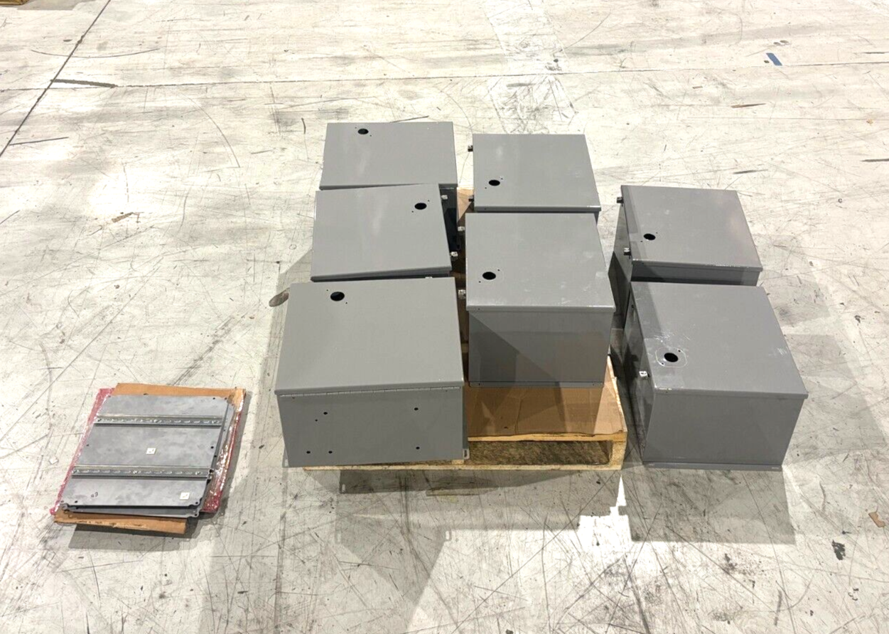 Saginaw Control SCE-161410CHNF Industrial Electrical Enclosure 3R,12,3 LOT OF 7 - Used - Maverick Industrial Sales