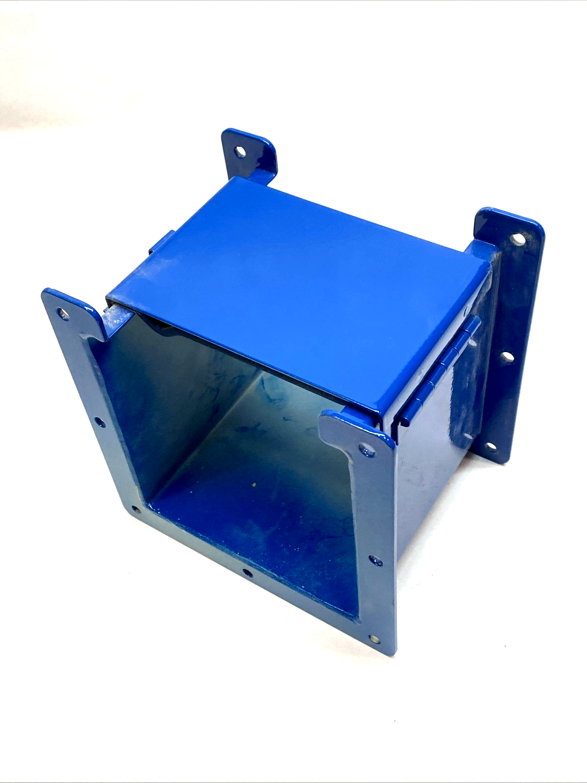 F66L06 | Hoffman Lay-In Wireway 6"x6"x6" Type 12 Hinged Cover Steel - Used - Maverick Industrial Sales