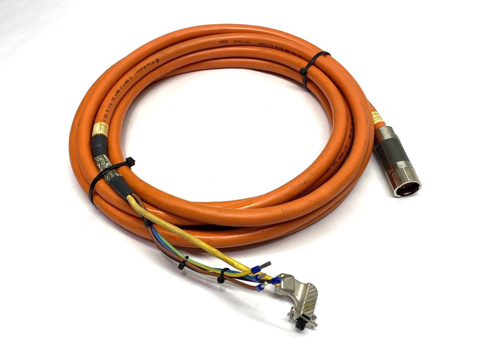 2090-CSWM1DF-14AA15 | Allen Bradley Ser. B Kinetix Servo Motor Cable 15m - Used - Maverick Industrial Sales