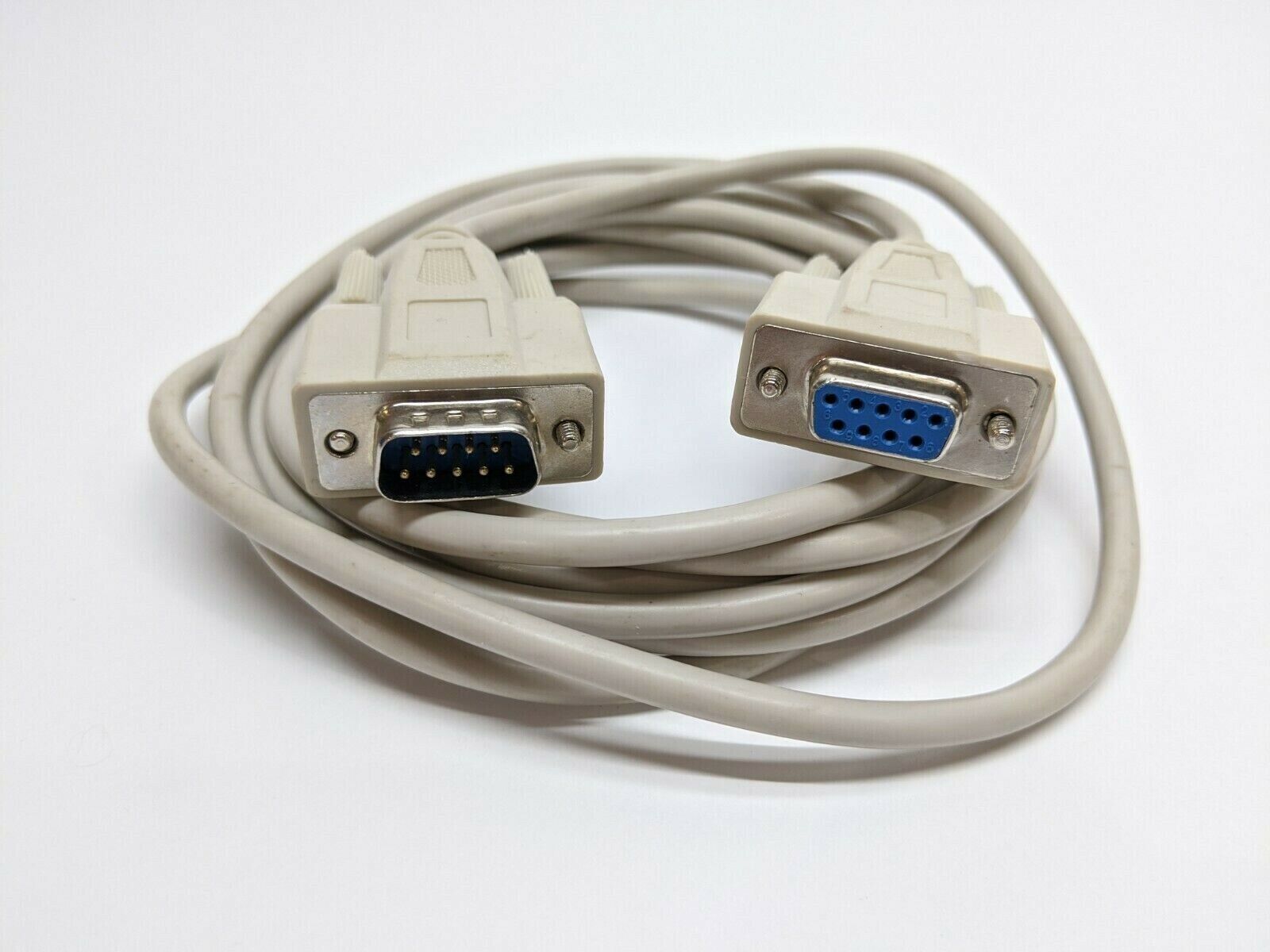 L-com CSMN9MF-10 Molded Cordset DB9 Male / Female - New – Open box - Maverick Industrial Sales