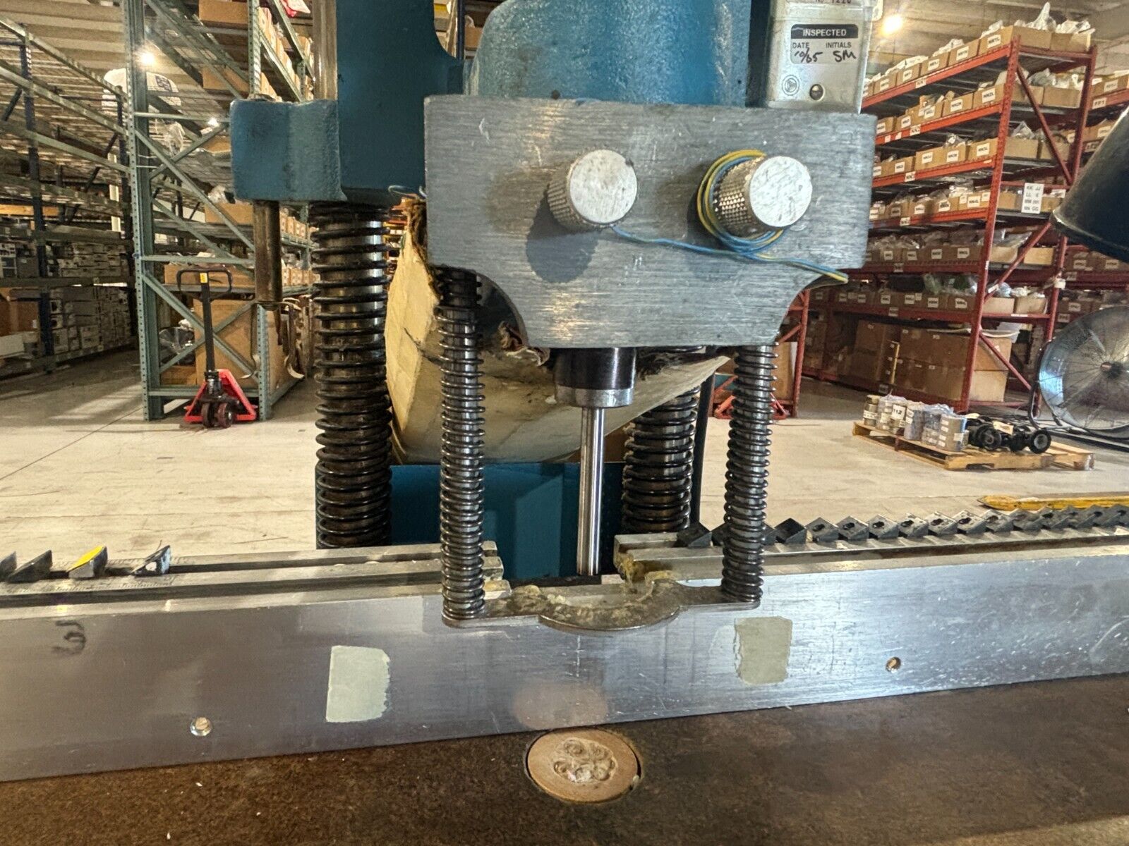 JF | The Challenge Machinery Co. Model Paper Drill Press, Commercial Hole Punch - Used - Maverick Industrial Sales
