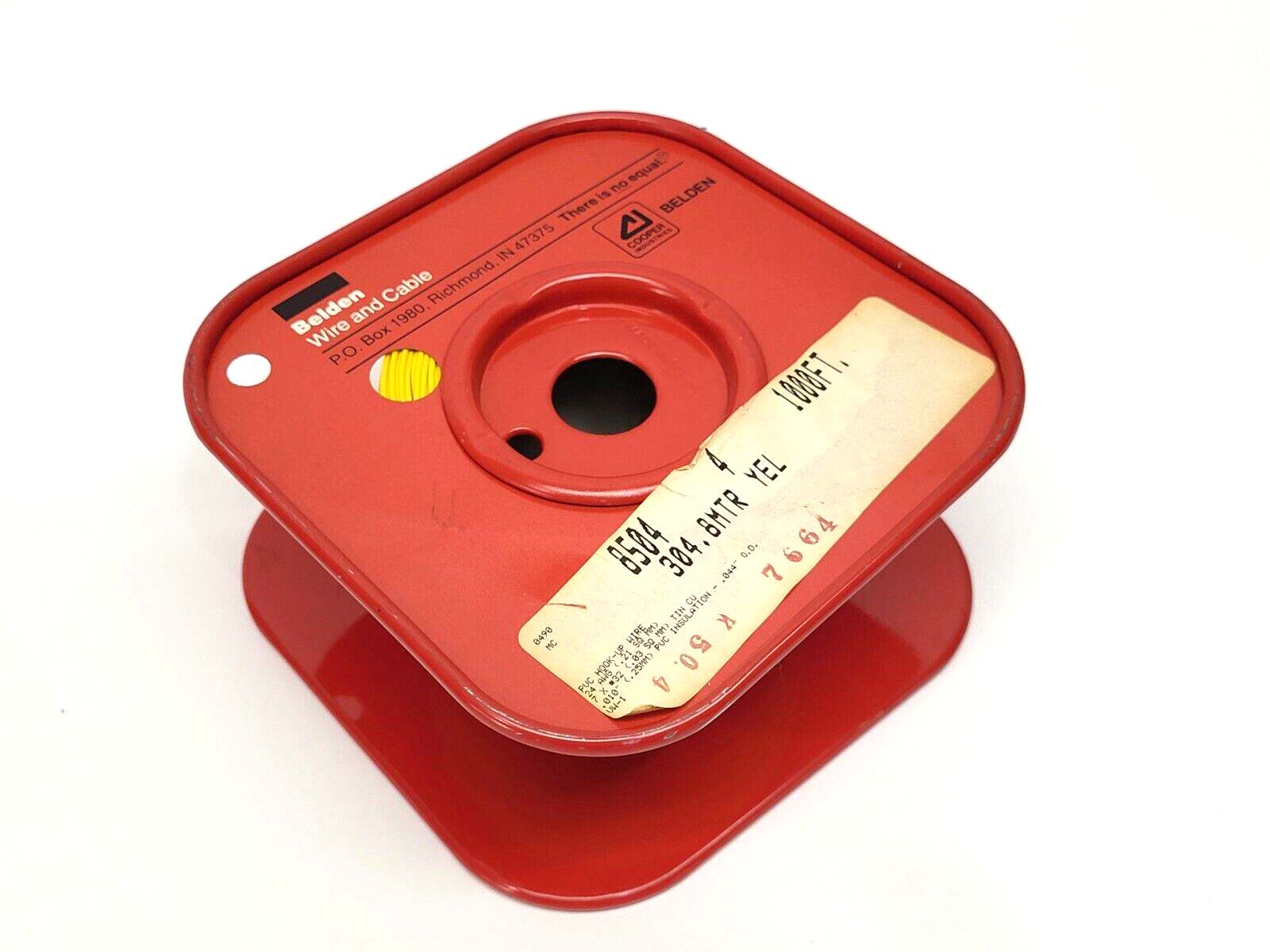 Belden 8504 PVC Hook-Up Wire 1lb Spool - New – Open box - Maverick Industrial Sales