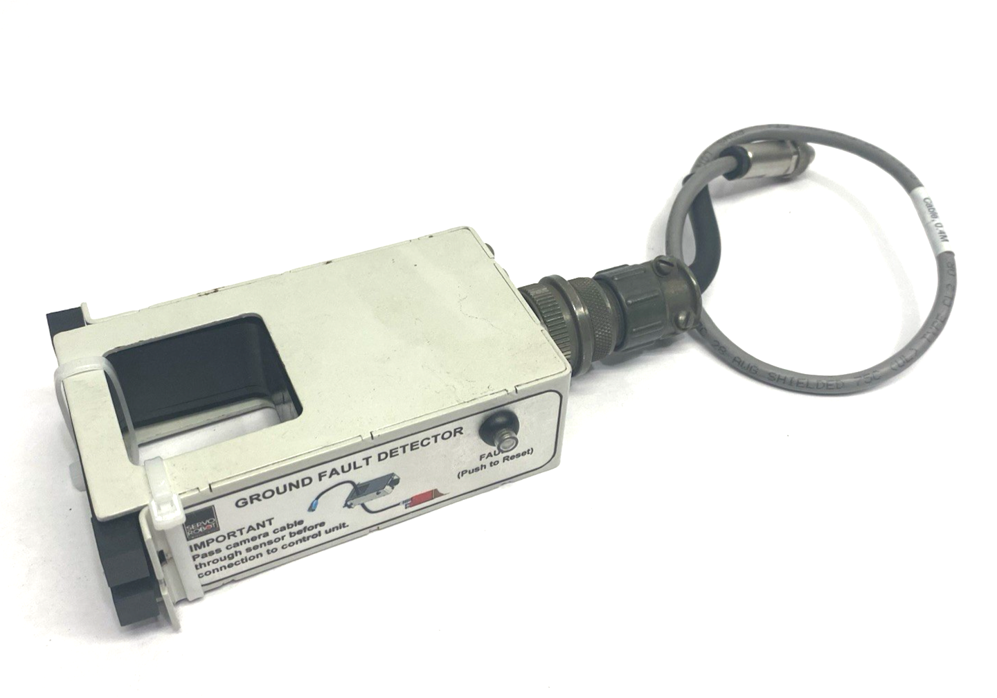 None | Servo Robot Ground Fault Detector, for Passing Through Camera Cable(s)- Used - Maverick Industrial Sales