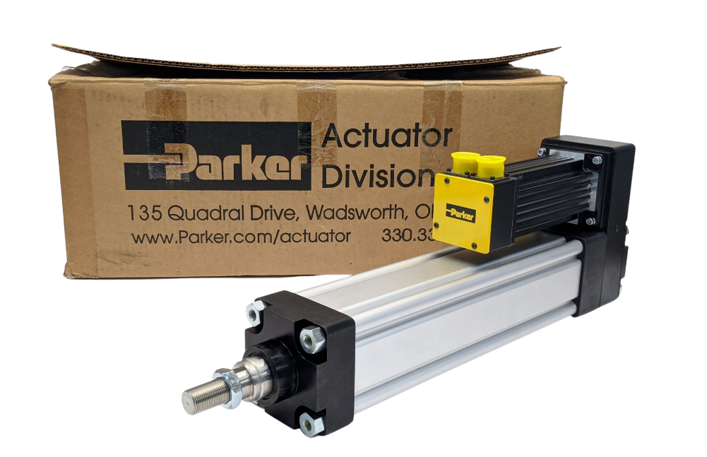 Parker EMX060959 Servo Drive Electric Linear Actuator J0343FE-KMSN - New – Open box - Maverick Industrial Sales