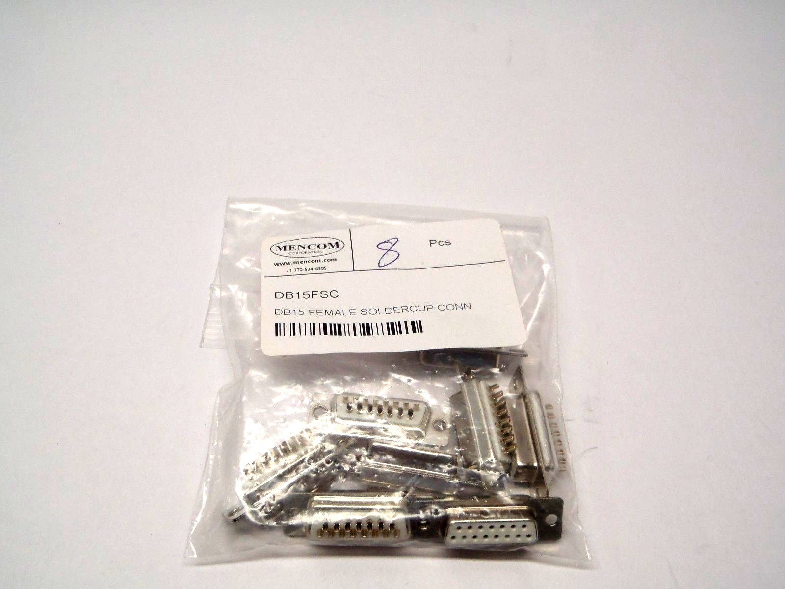 DB15FSC | Mencom DB15 Female SoulderCup Connectors - New – Open box - Maverick Industrial Sales