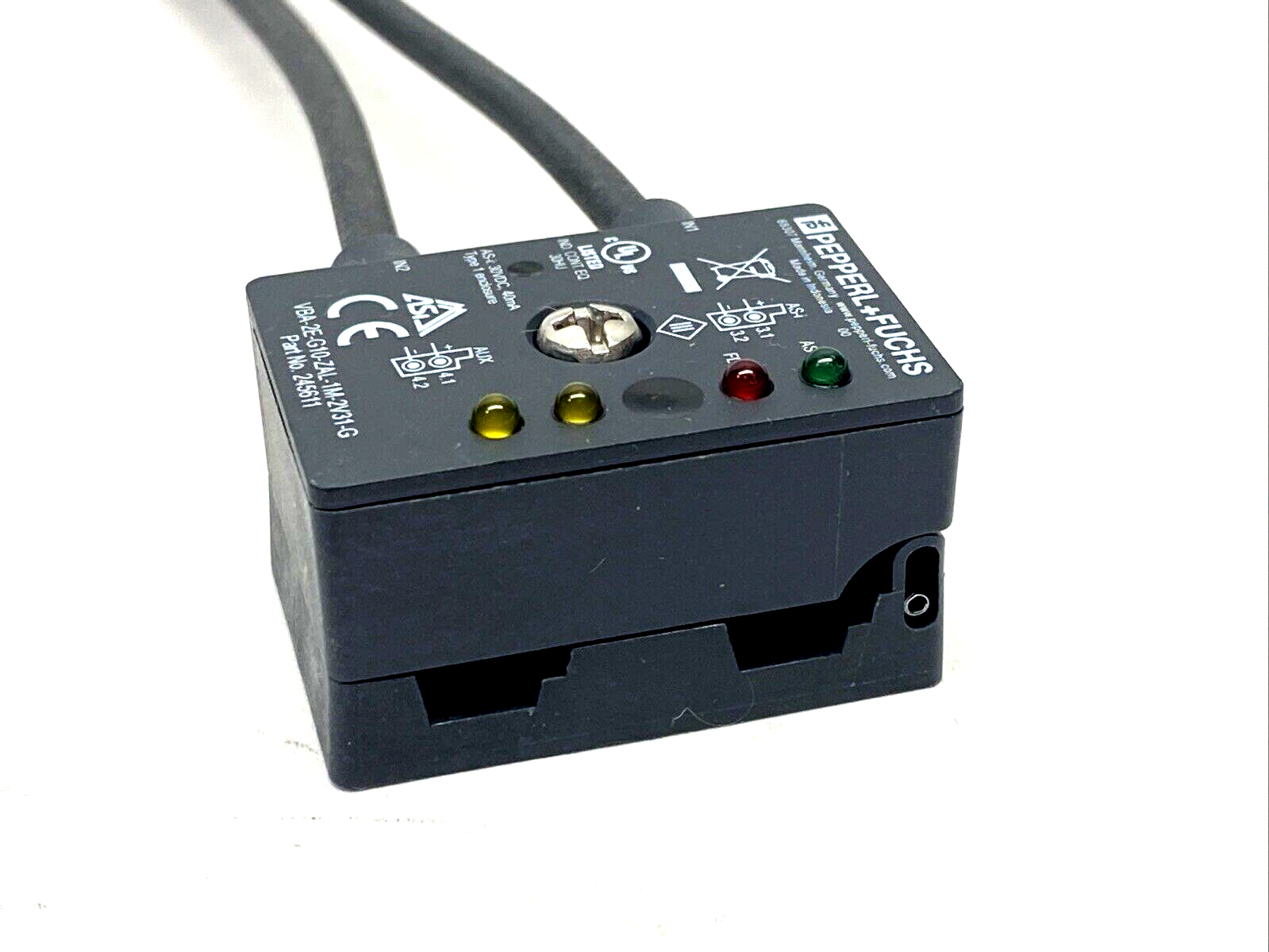 Pepperl+Fuchs VBA-2E-G10-ZAL-1M-2V31-G AS-i Sensor Actuator Module 245611 - Maverick Industrial Sales