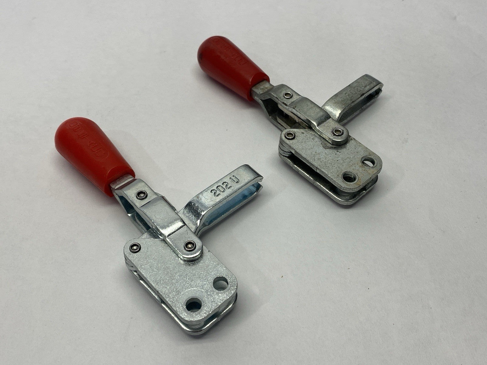 Destaco 202-UB Vertical Toggle Locking Clamp MISSING SPINDLE & HARDWARE LOT OF 2 - Maverick Industrial Sales