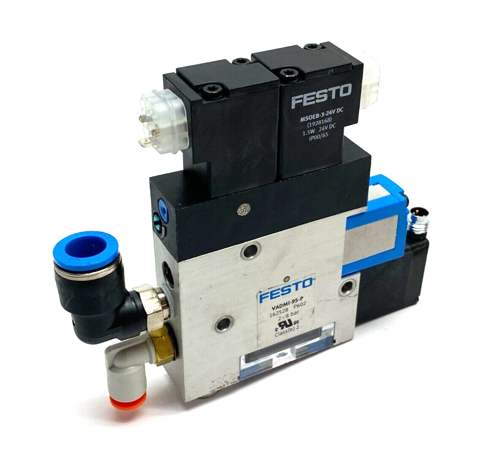 Festo VADMI 95 P High Vacuum Generator Integrated Ejector Pulse Valve festo-vadmi-95-p-high-vacuum-generator-integrated-ejector-pulse-valve