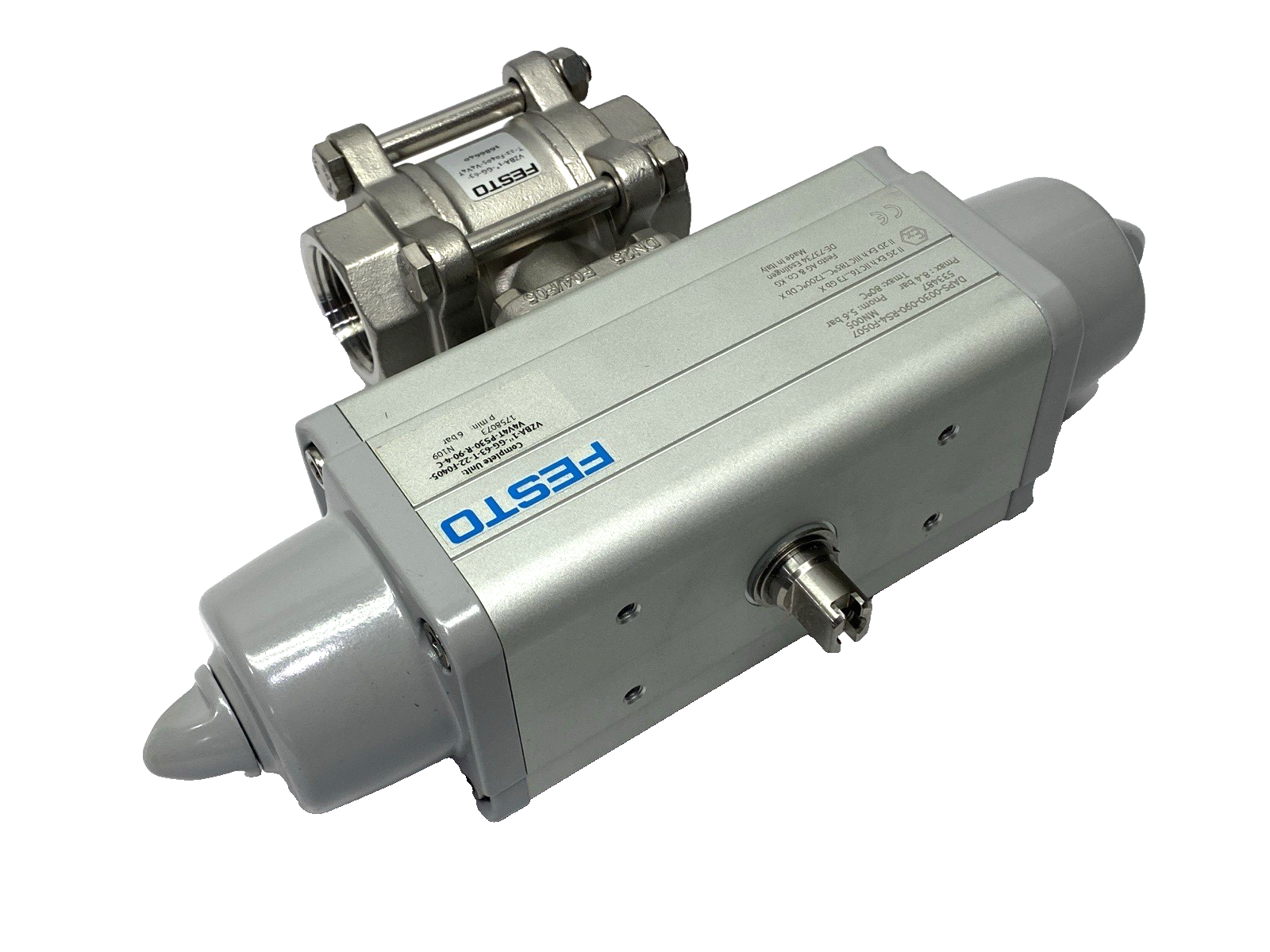 Festo VZBA-1"-GG-63-T-22-F0405-V4V4T-PS30-R-90-4-C Ball Valve Actuator 1758073 - Maverick Industrial Sales