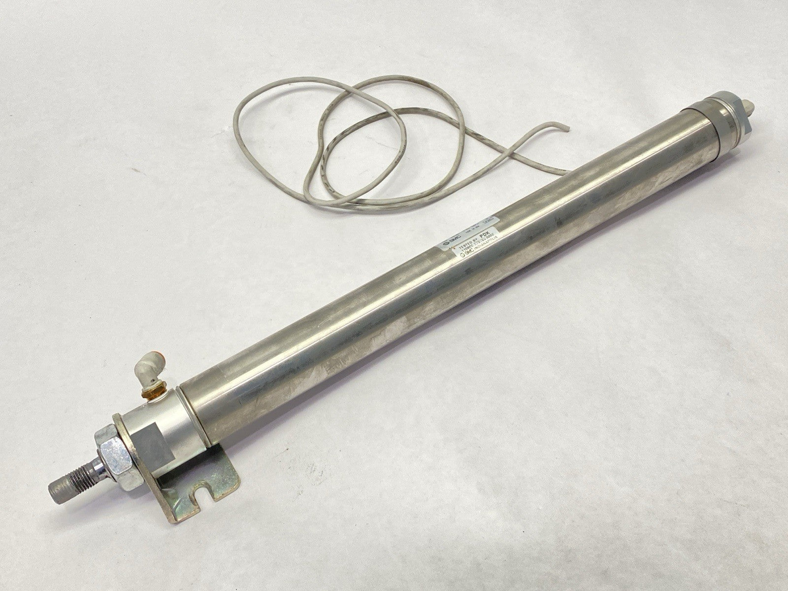NCDMB125-1200-H7PWL | SMC Double Acting Pneumatic Cylinder 1-1/4" Bore 12" Stroke - For parts or not working - Maverick Industrial Sales