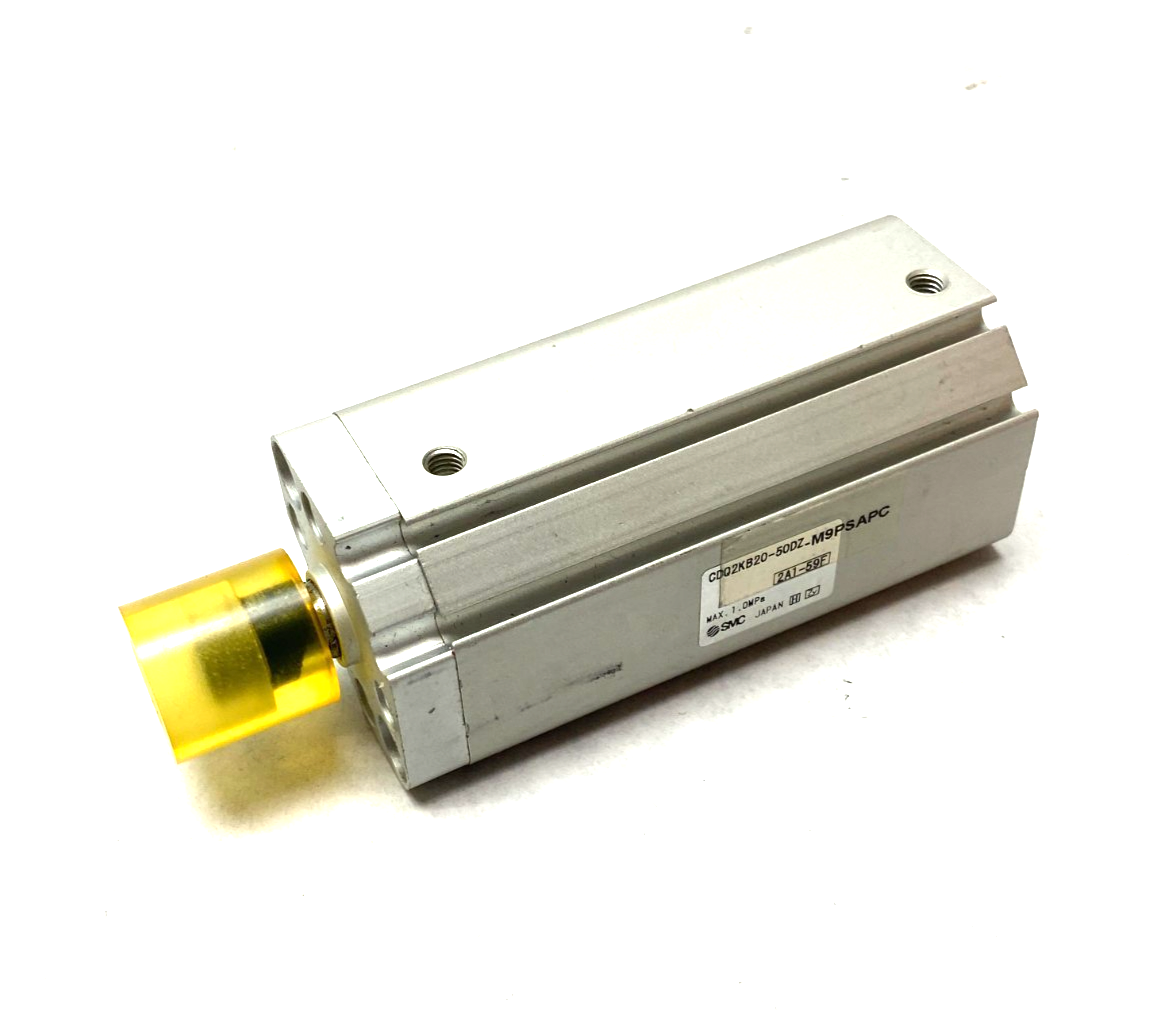 SMC CDQ2KB20-50DZ Non-Rotating Compact Cylinder 20mm Bore 50mm Stroke - Maverick Industrial Sales