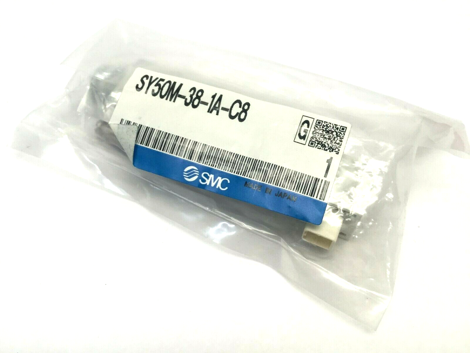SMC SY50M-38-1A-C8 Supply Spacer Assembly 8mm One Touch - Maverick Industrial Sales