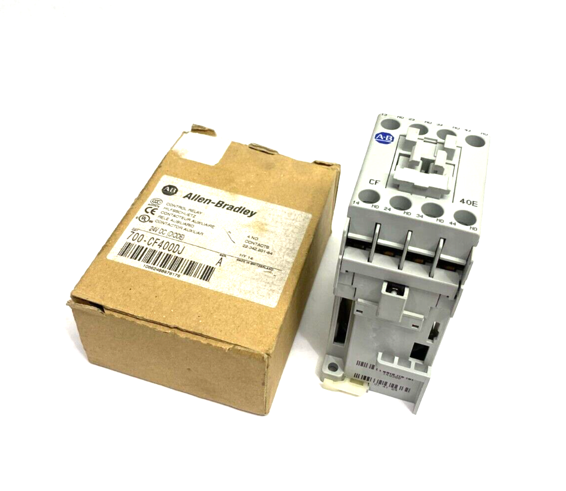 Allen Bradley 700-CF400DJ Ser. A Control Relay 4 NO Contacts 24VDC - Maverick Industrial Sales