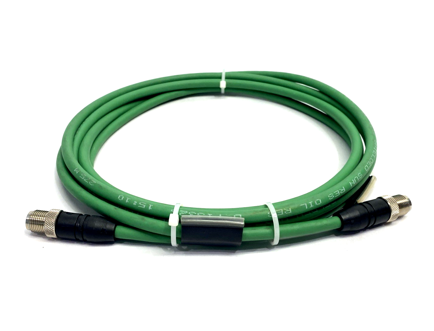 Lumberg 0985 S4742 100/3 M Profinet Double-Ended Cordset 4-Pin M12 Male 3m 4622 - Used - Maverick Industrial Sales