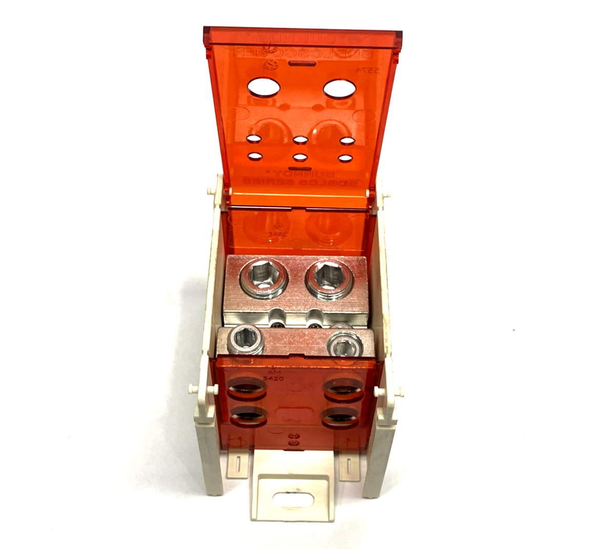 BDBLCS6R1FS | Burndy 1-Pole Finger-Safe Power Distribution Block 600V 760A - New Other - Maverick Industrial Sales