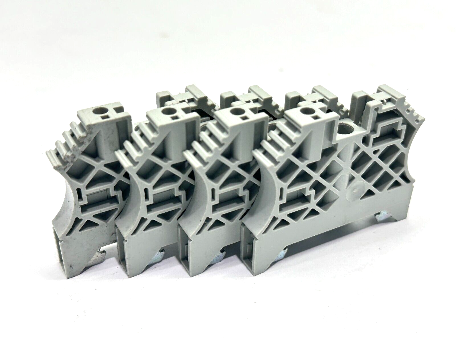 Allen Bradley 1492-EAJ35 Terminal Block End Anchor Light Grey LOT OF 4 - Used - Maverick Industrial Sales