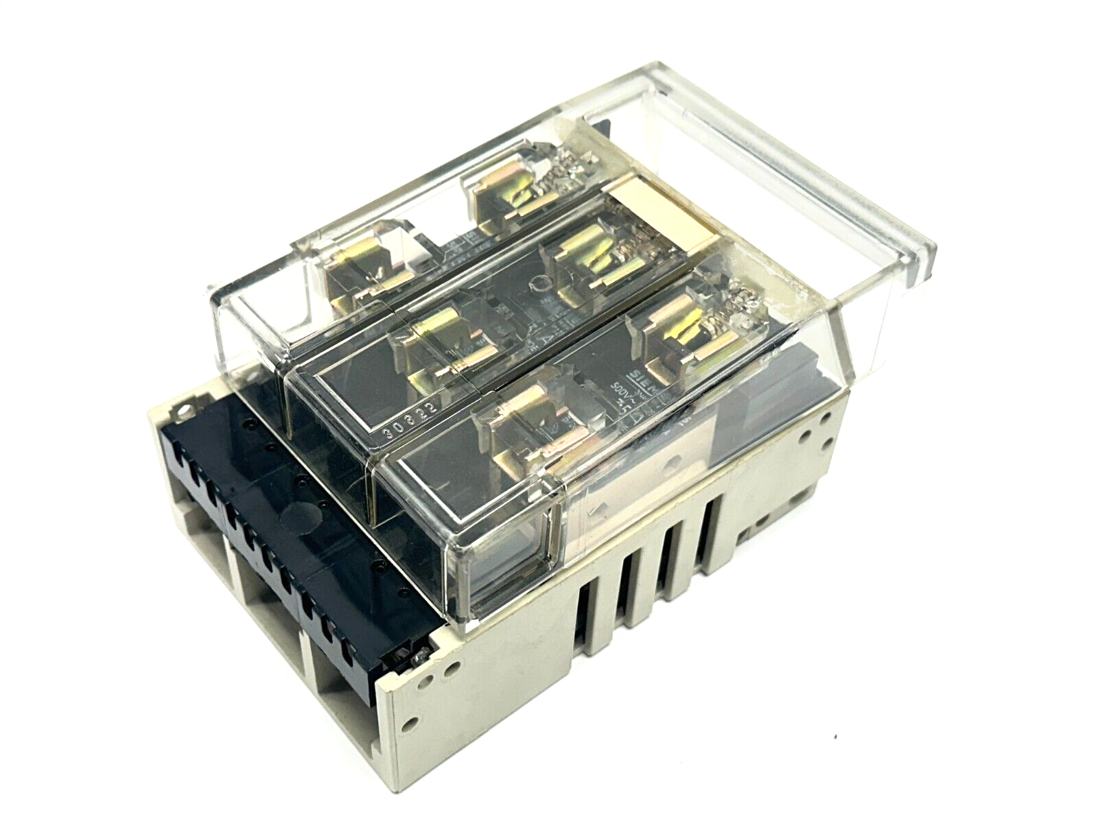 Moeller GST A00 Fusible Disconnect Switch w/ 3x Siemens 3NA4814 35A 500V - Maverick Industrial Sales