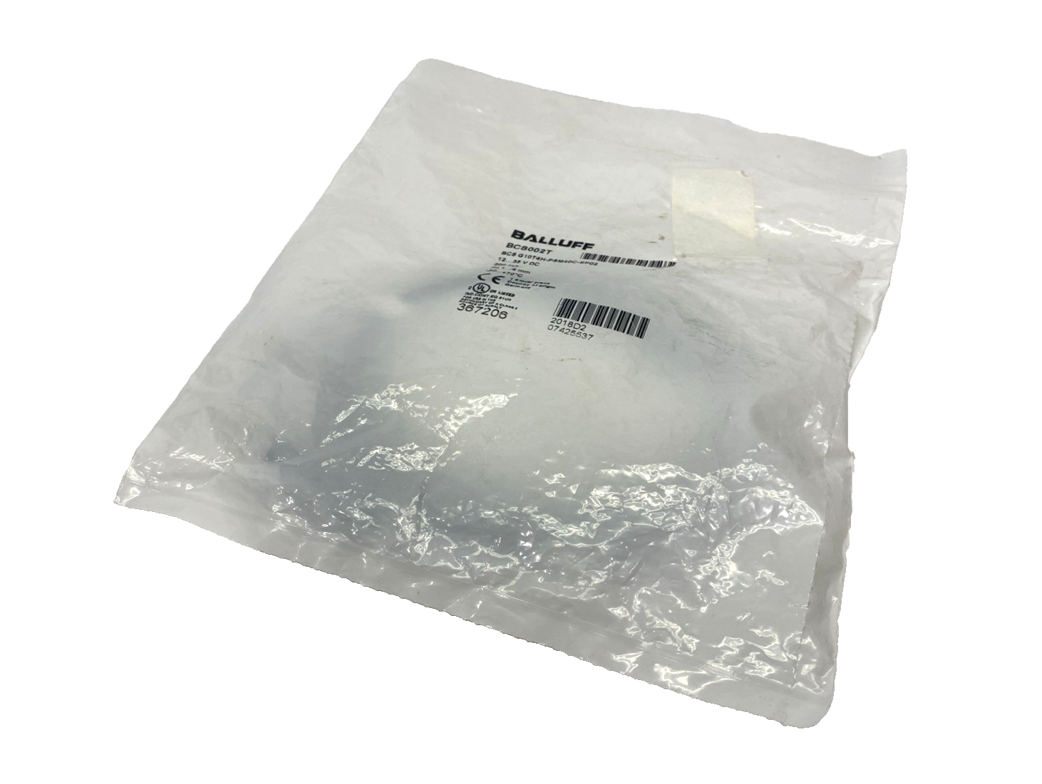 Balluff BCS002T Capacitive Sensor Cylindrical 10mm x 50mm BCS G10T4H-PSM40C-EP02 - Maverick Industrial Sales