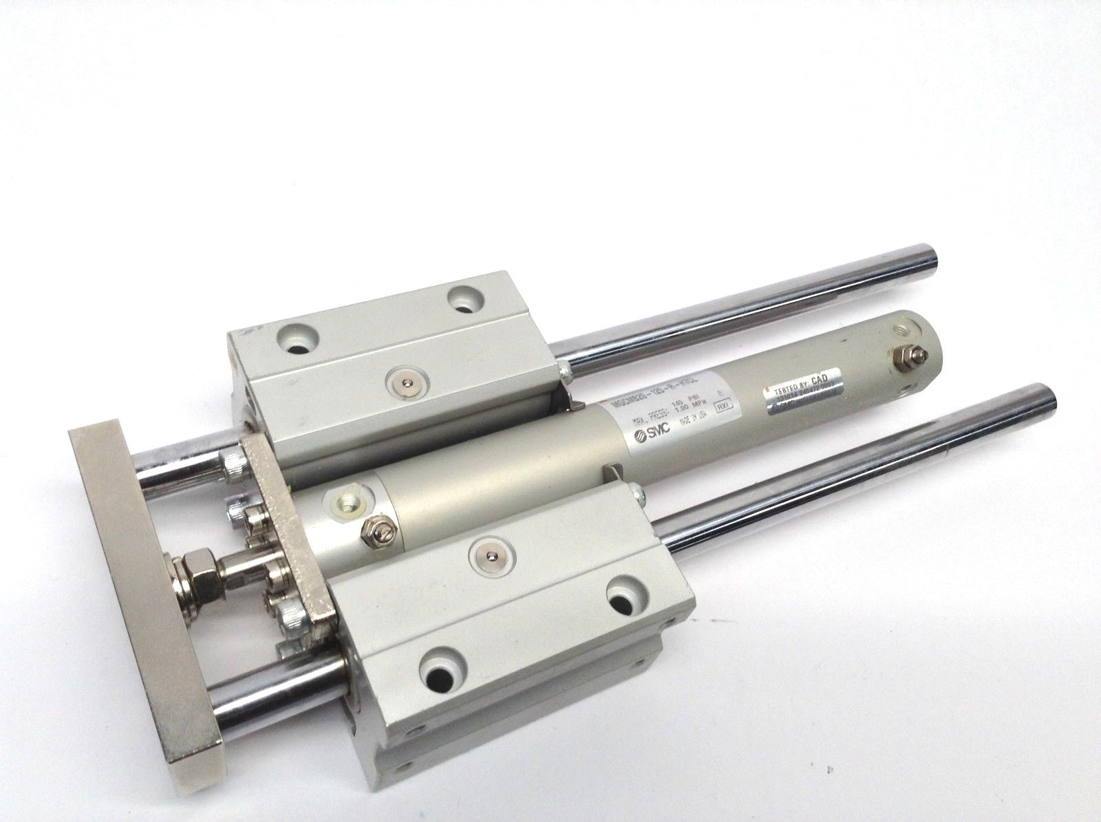 SMC MGCMB20-125-R-H7CL Pneumatic Guided Slide Cylinder 20mm Bore 125mm Stroke - Maverick Industrial Sales