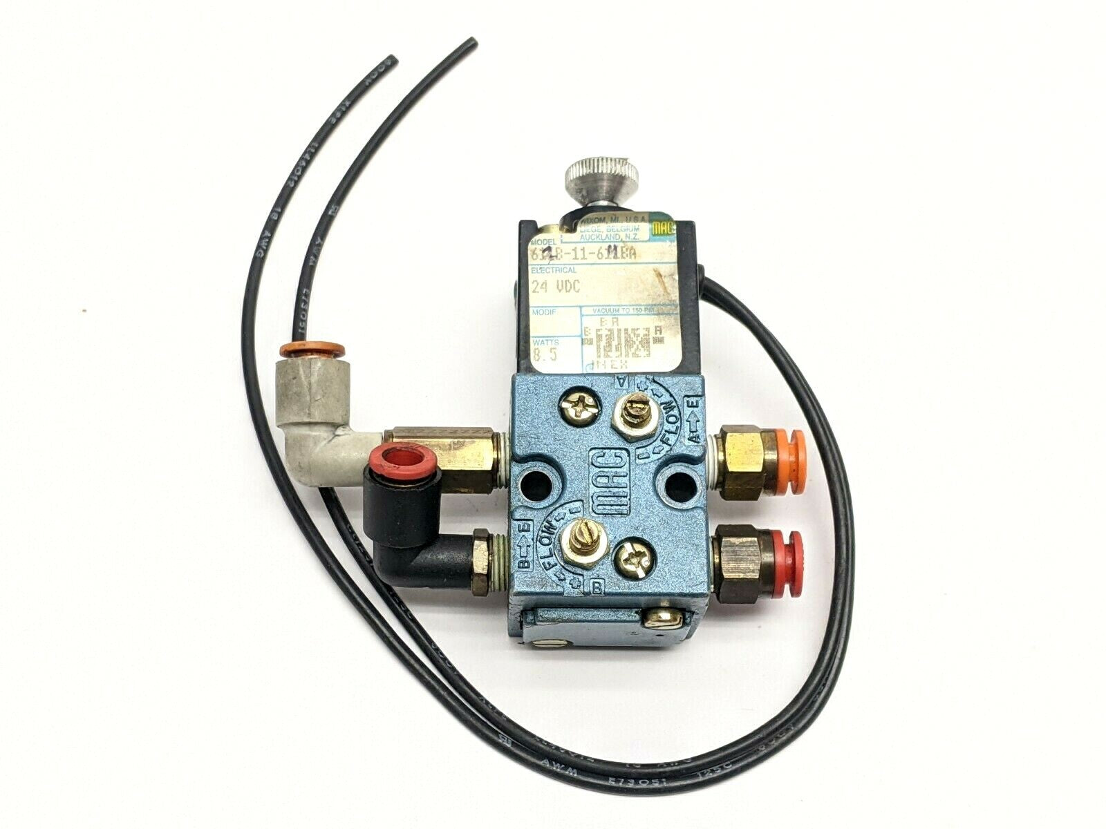 611B-11-611BA | MAC Valves Solenoid Valve - Used - Maverick Industrial Sales