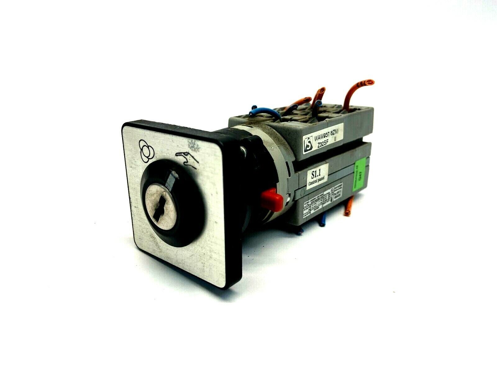 ABB 3HAC 6428-5/03 Cam Selector Switch 2 Position NO KEYS - Used - Maverick Industrial Sales