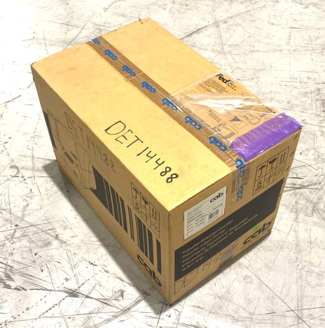 Cab 5977004 SQUIX Thermal Transfer Label Printer 300DPI - Maverick Industrial Sales