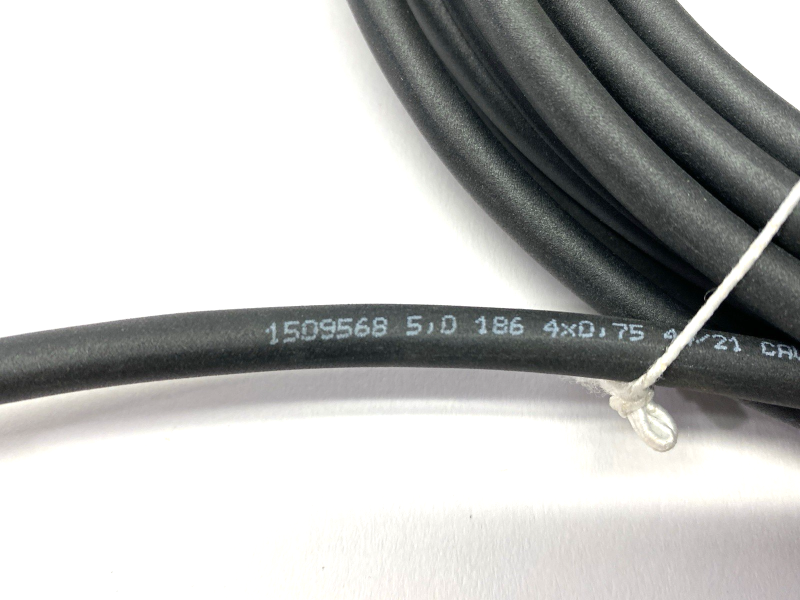 Phoenix Contact SAC-4P-M12MS/ 5,0-186/M12FS Double-Ended Cordset M12 5m 1509568 - New – Open box - Maverick Industrial Sales