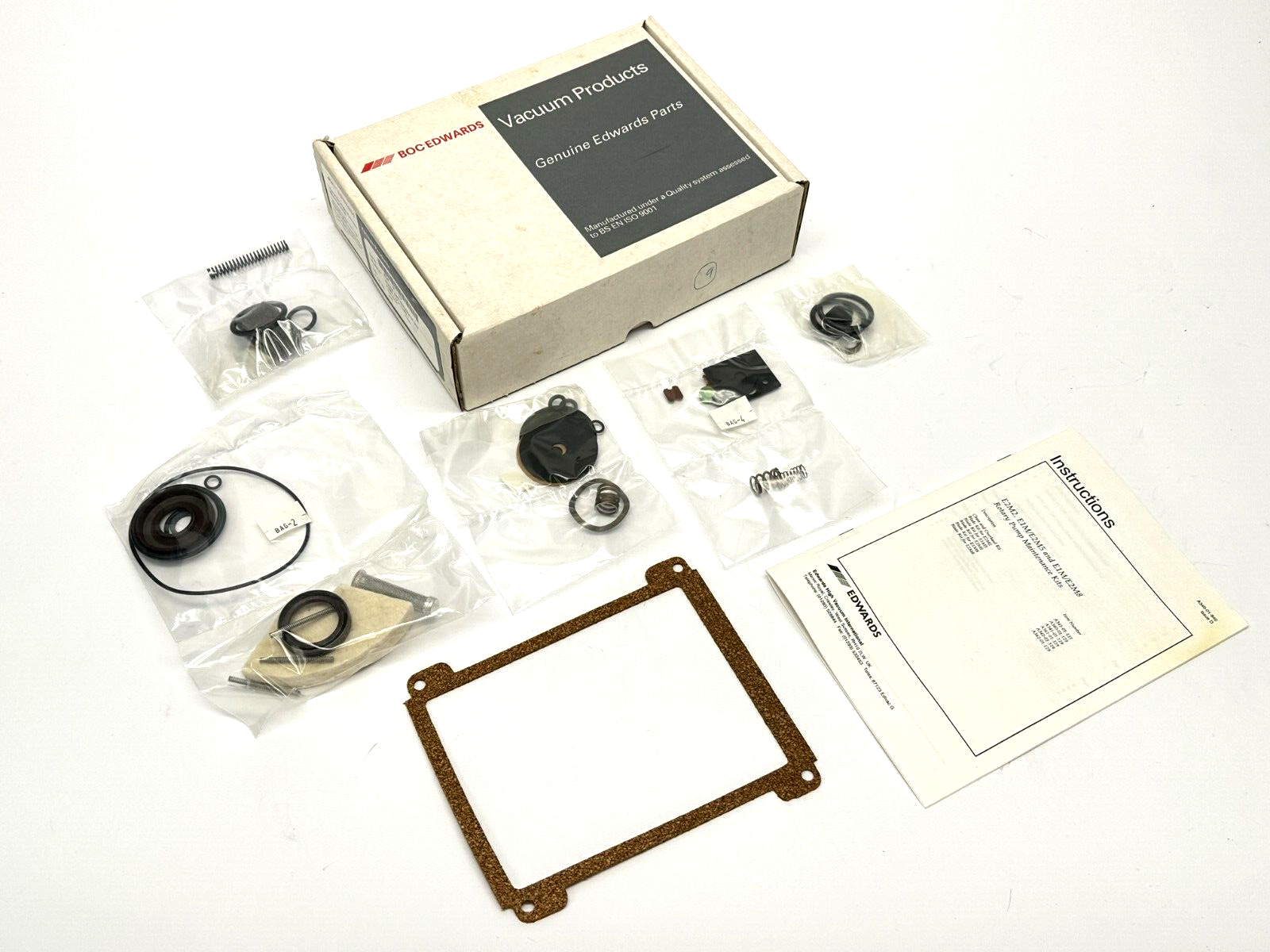 Edwards A341-01-131 Clean And Overhaul Kit E2M 2/5/8 E1M5 - Maverick Industrial Sales