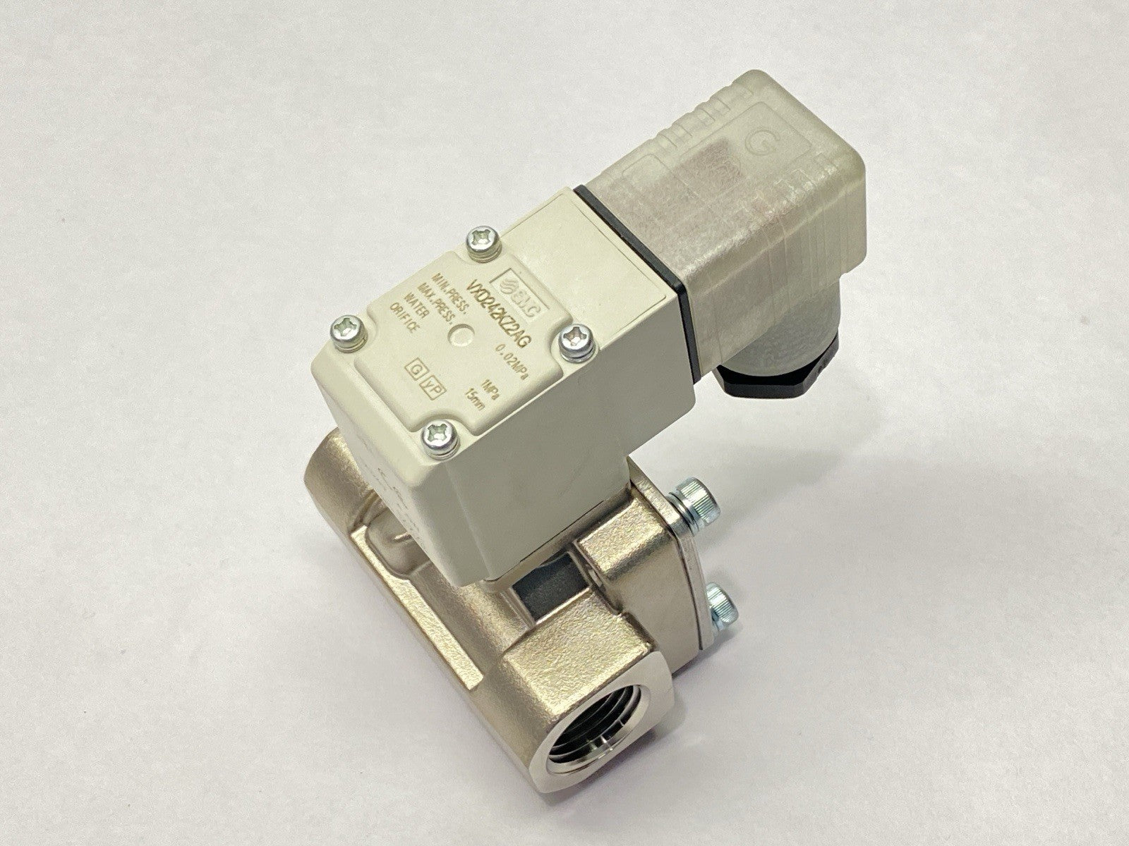 VXD242KZ2AG | SMC Pilot Operated 2-Way Media Valve - New – Open box - Maverick Industrial Sales
