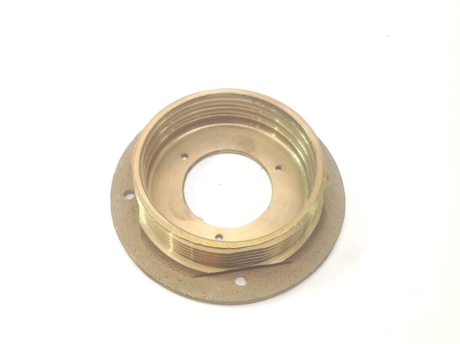 R&S Brass P-3996-B Flanged Ceiling Mount Fixture Male and Female Threaded - Maverick Industrial Sales
