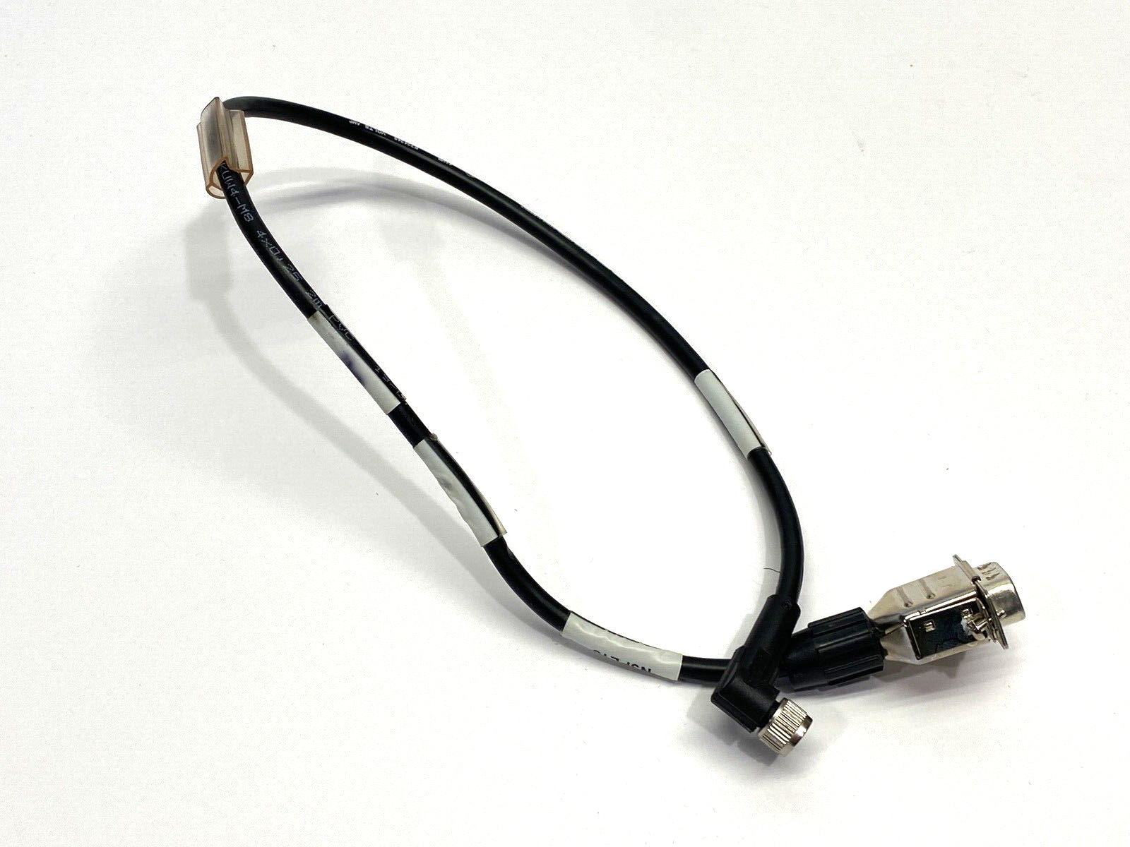 Lutze 41VB Double-Ended Connector Cordset 16" Cable Length - Used - Maverick Industrial Sales