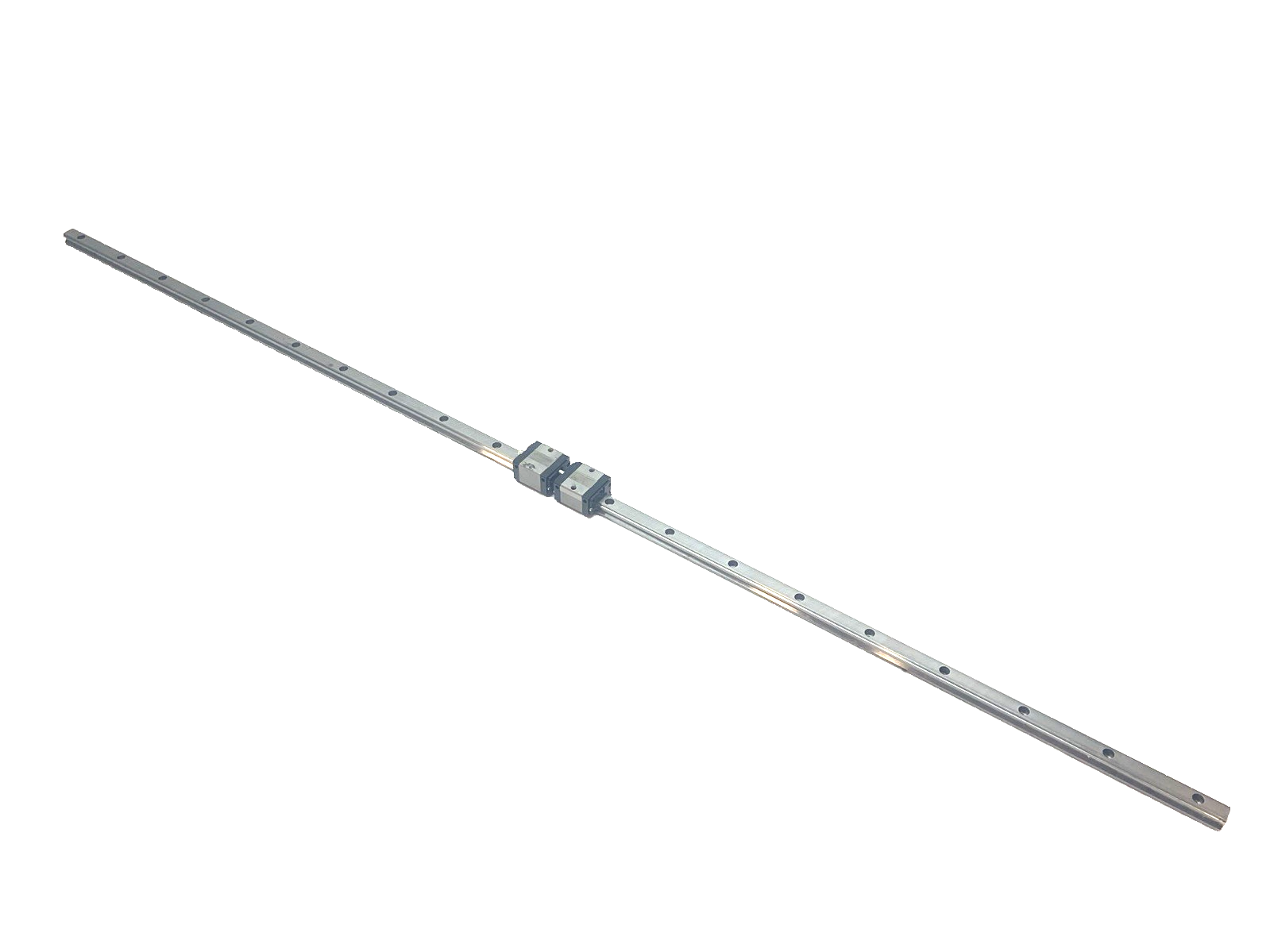 C-SVR24 | Misumi Linear Guide Blocks w/ Guide Rail 46 1/2" (1180mm)- Used - Maverick Industrial Sales