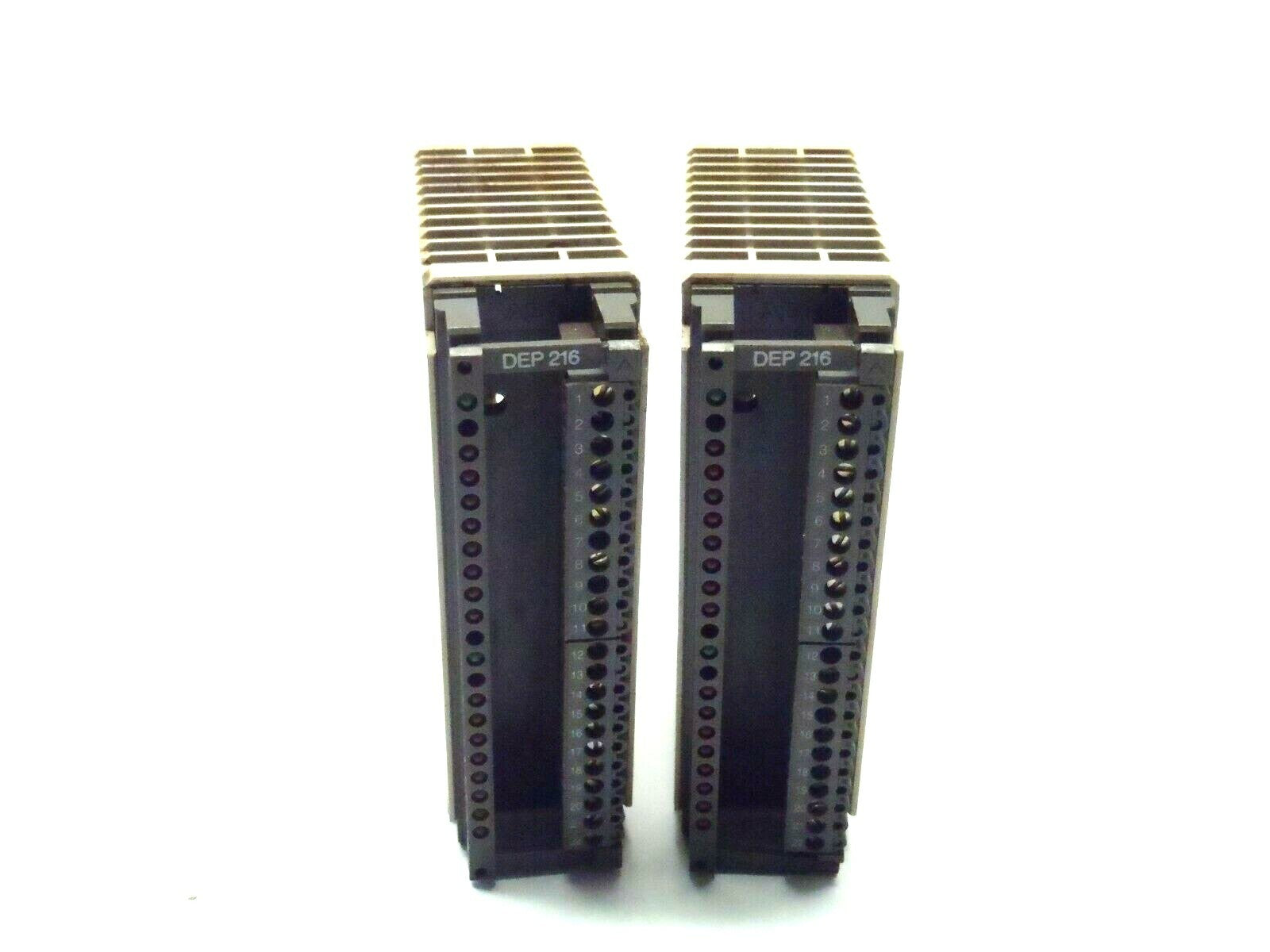 DEP216/AS-BDEP-216 042 244 630 | Lot of 2 Modicon Compact Discrete Input 16x24VDC - Used - Maverick Industrial Sales