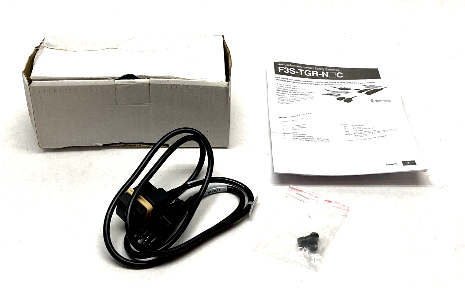 Omron Techno GR F3S-TGR-NMPC-21-02 Non-Contact Door Switch - New – Open box - Maverick Industrial Sales