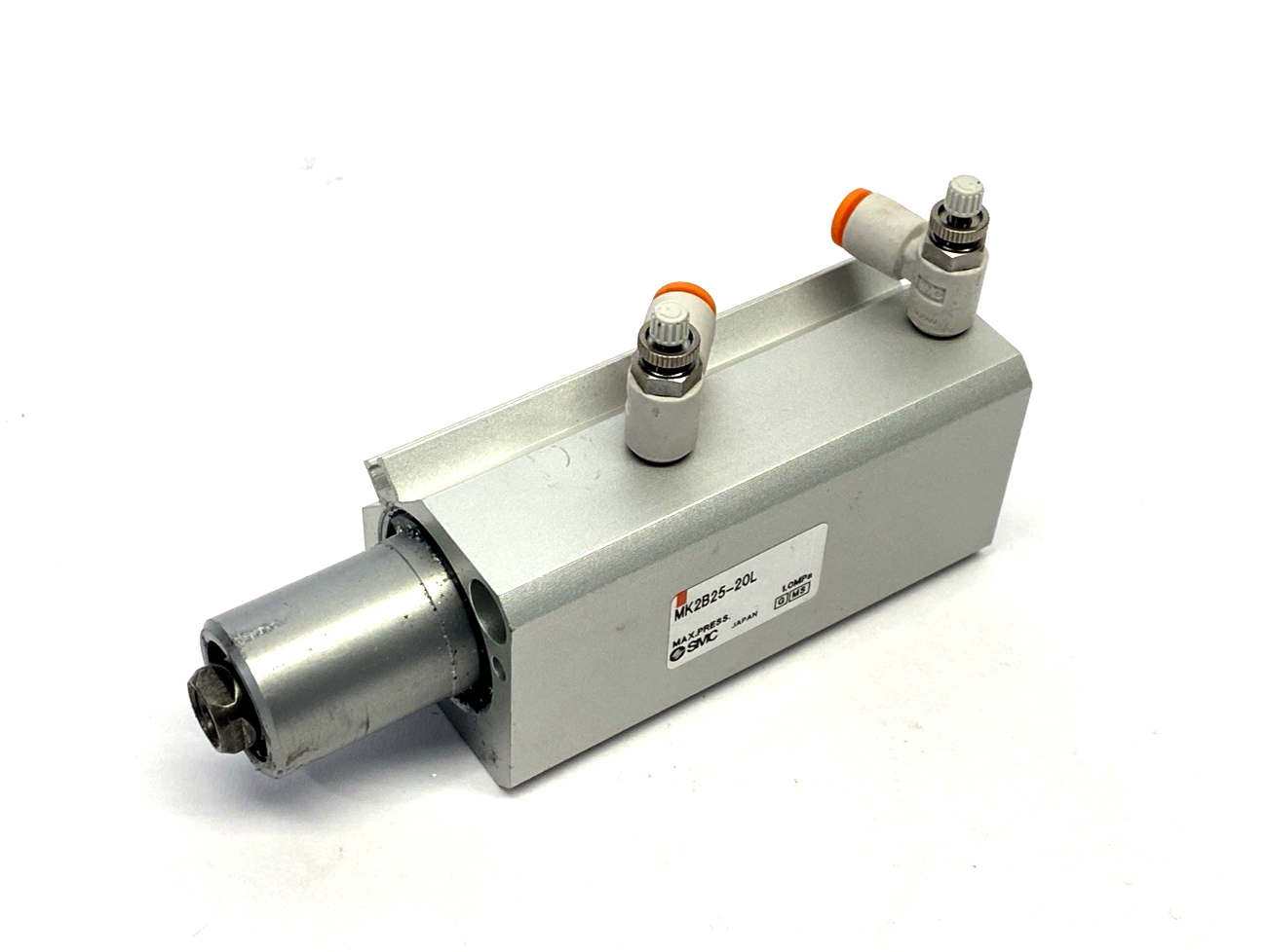 SMC MK2B25-20L Rotary Clamp Pneumatic Cylinder 25mm Bore 20mm Stroke - Maverick Industrial Sales