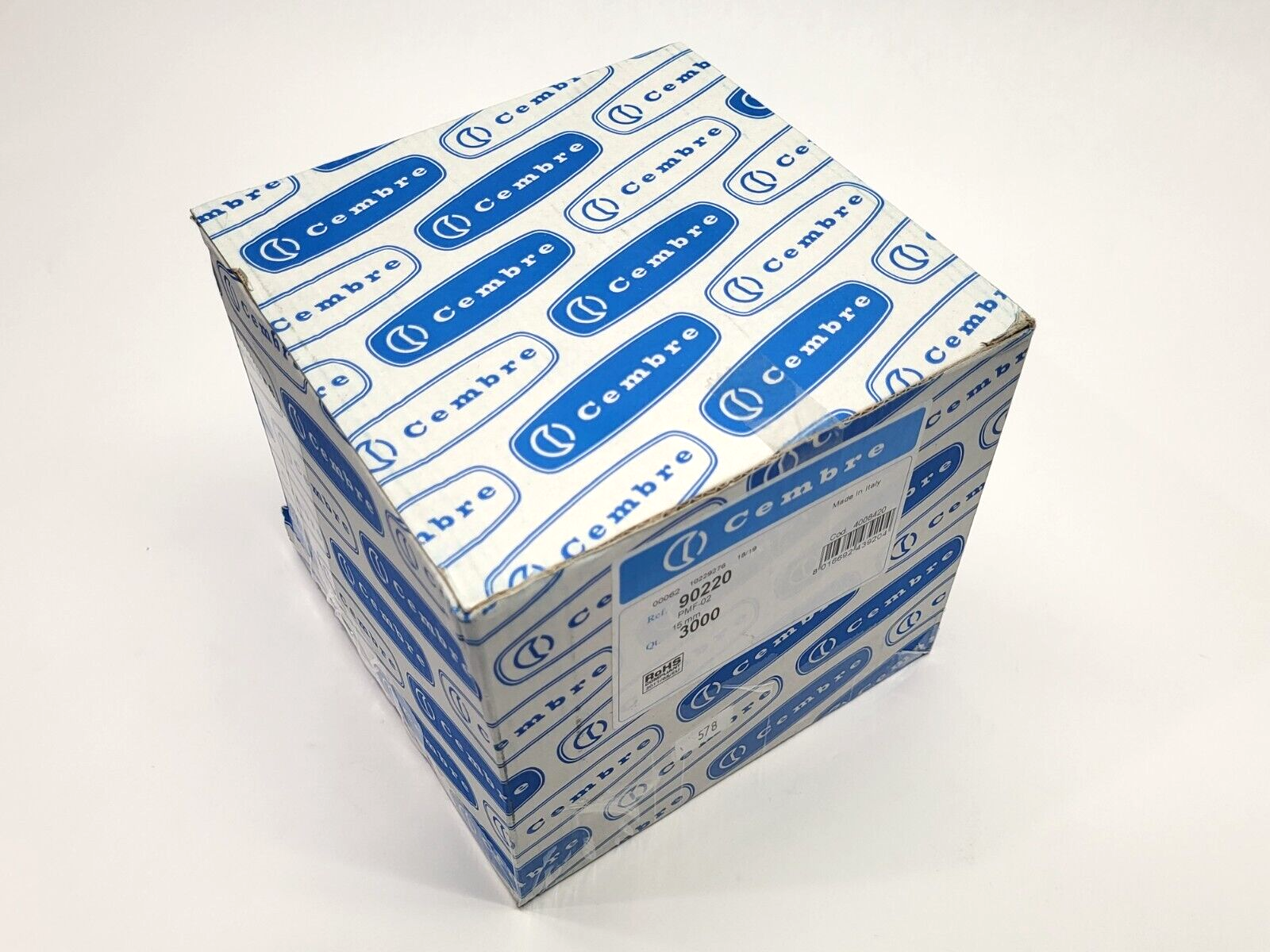 90220, PMF-02 | Cembre 90220 Transparent Holder for Cable Tags PMF-02 15mm PACKAGE OF 3000 - New Other - Maverick Industrial Sales