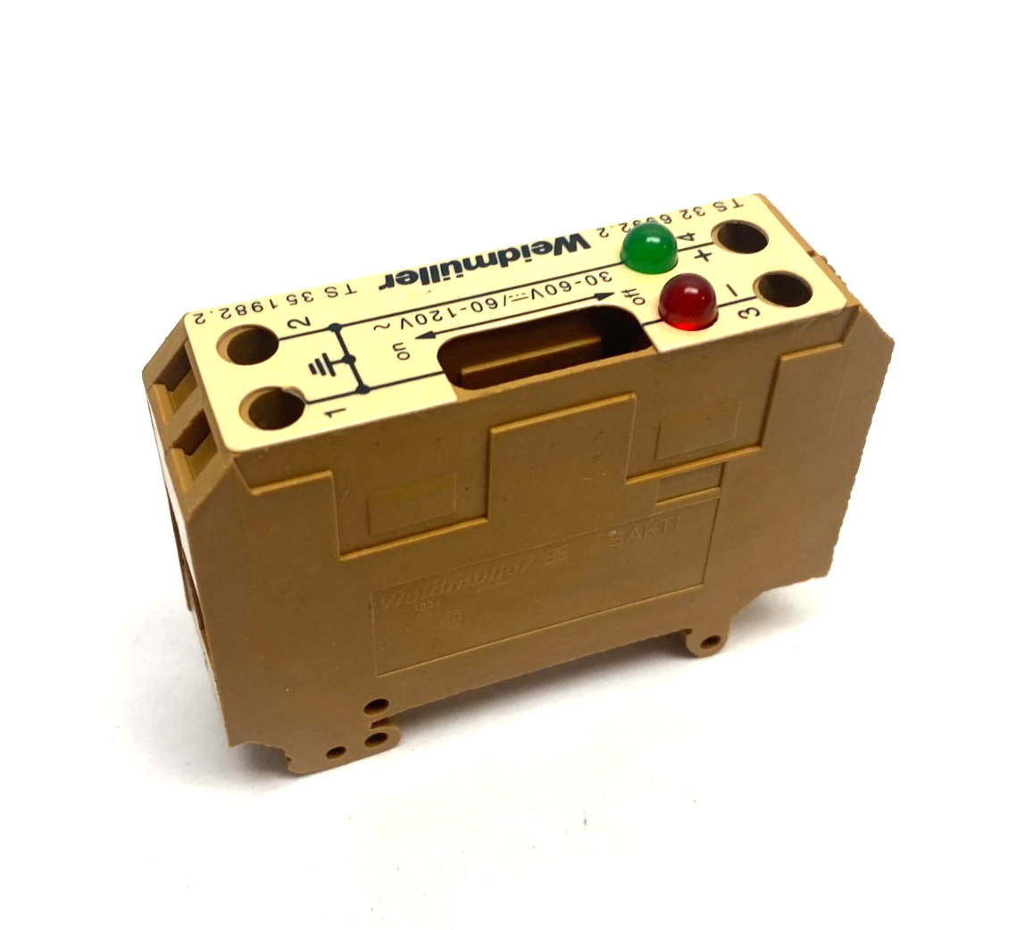 TS32 6992.2 TS35 1982.2 | Weidmuller Terminal Relay Block - Used - Maverick Industrial Sales